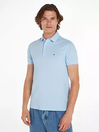 TOMMY HILFIGER | Polo Slim Fit | hellblau